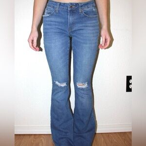 Low Rise Bell Bottom Flare Jeans